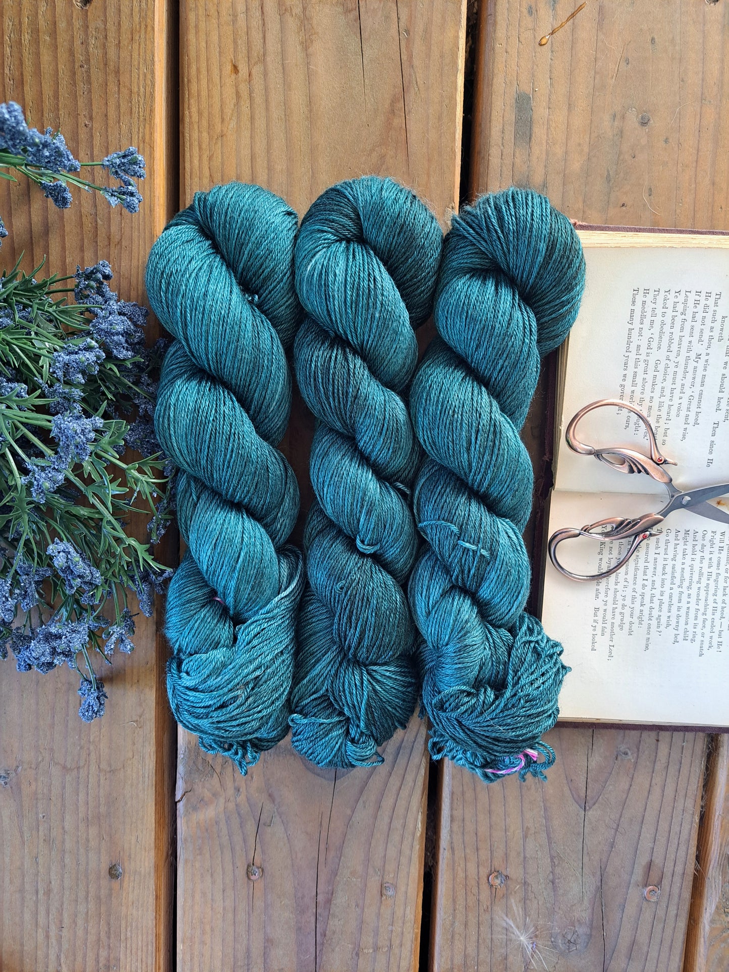 Pacific Ocean BFL Silk - Ready to Ship!