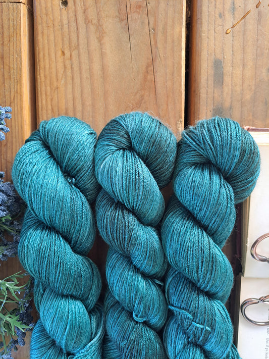Pacific Ocean BFL Silk - Ready to Ship!