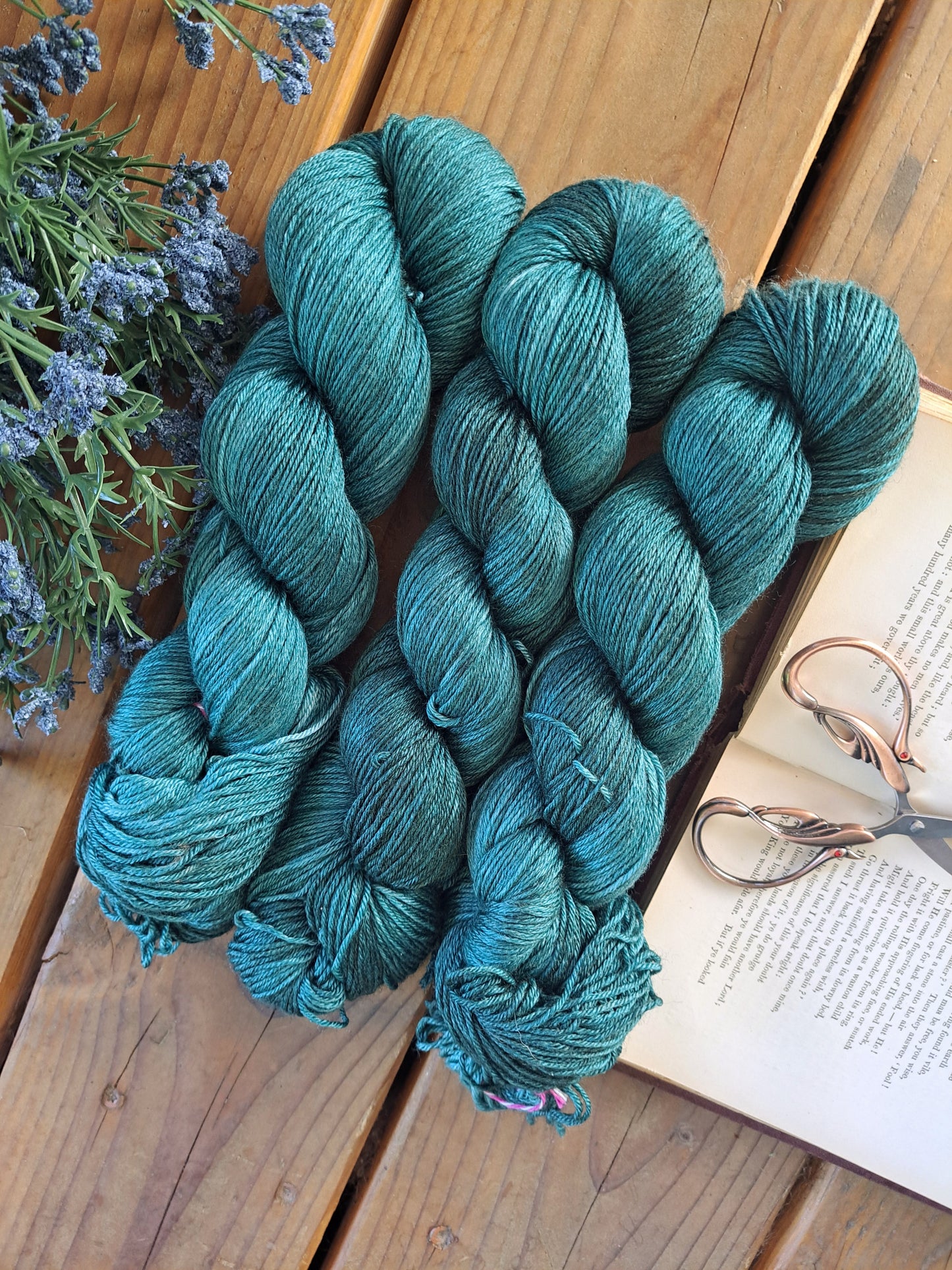 Pacific Ocean BFL Silk - Ready to Ship!